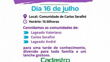 CADASTRO �NICO NAS COMUNIDADERS