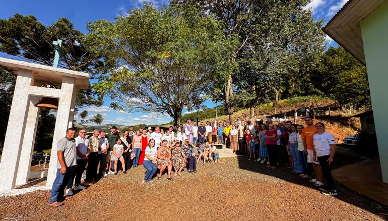 Abertura das comemora��es dos 34 anos de Centen�rio inicia com inaugura��o de memorial aos imigrantes poloneses